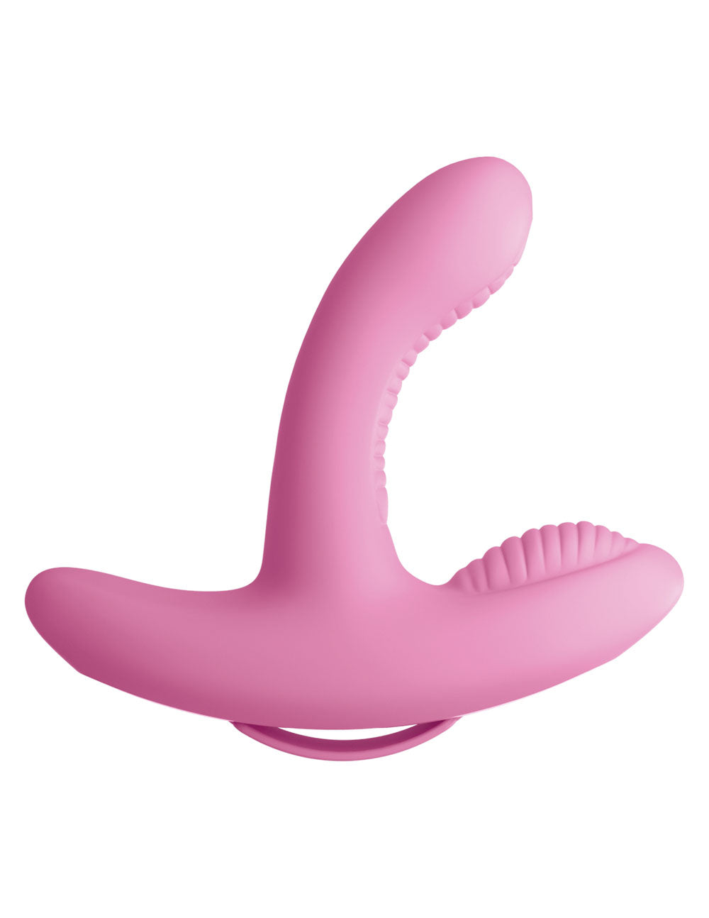 Threesome Rock n' Grind Silicone Vibrator by Pipedream from LoveMart Co.
