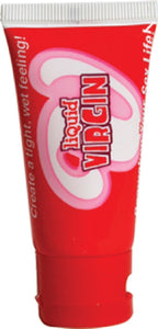 Liquid Virgin 1 Oz Bottle Hang Tab Box - Strawberry Scented by Hott Products from LoveMart Co.