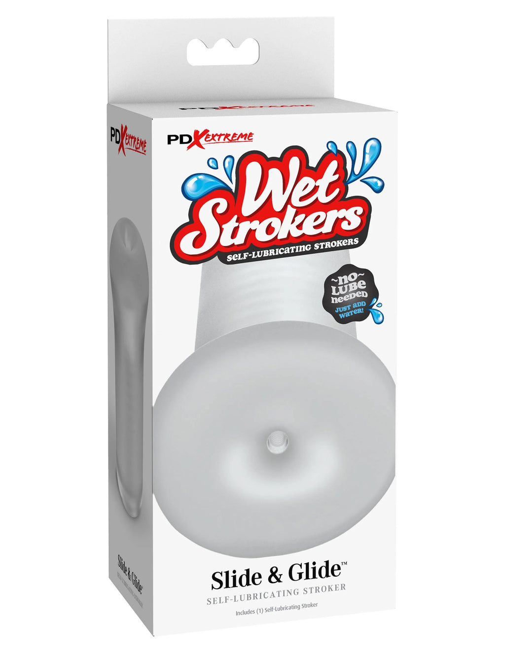 Extreme Wet Strokers - Slide and Glide - Frost by Pipedream from LoveMart Co.
