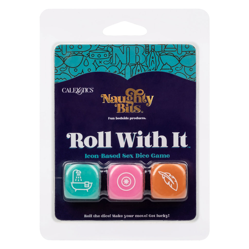 Naughty Bits Roll With It Icon - Based Sex Dice Game by CalExotics from LoveMart Co.