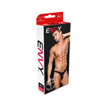 Low Rise Microfiber Zip Thong - Medium/large by Envy Menswear from LoveMart Co.