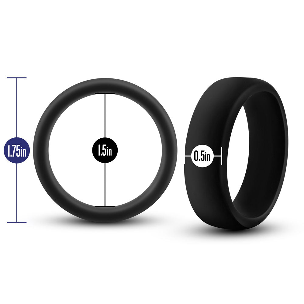 Performance - Silicone Go Pro Cock Ring by Blush from LoveMart Co.