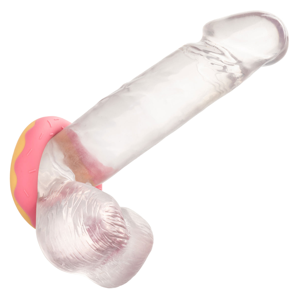 Naughty Bits Dickin Donuts Silicone Donut Cock Ring by CalExotics from LoveMart Co.