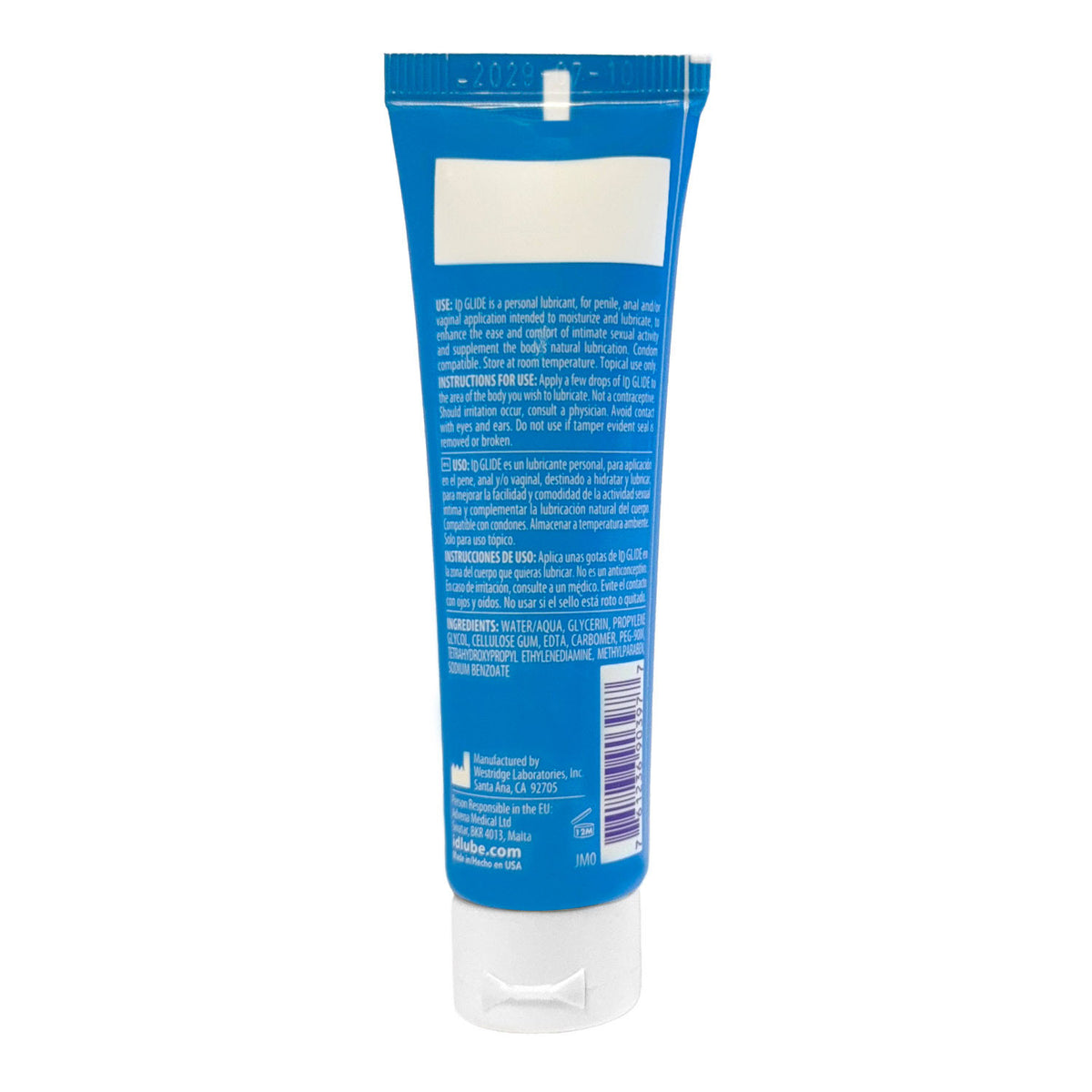 ID Glide 1oz Tube by ID - Lubricants from LoveMart Co.