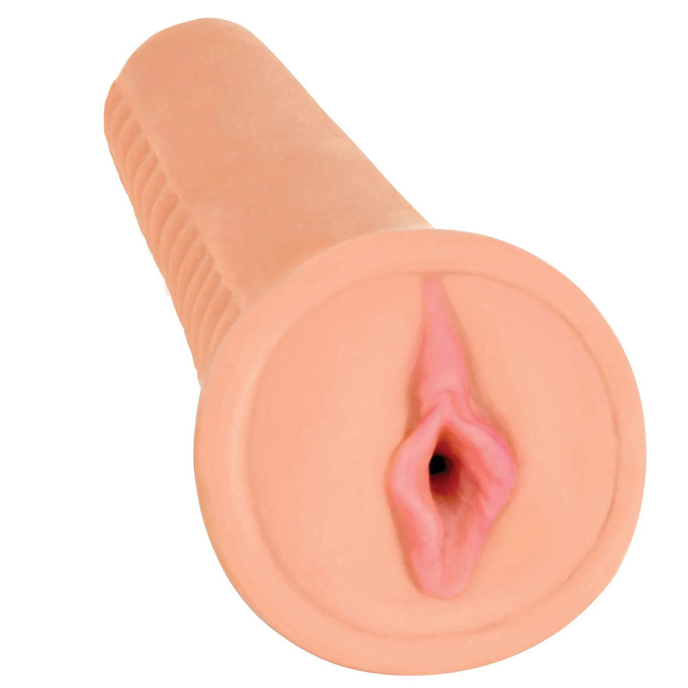 Mistress Emily Vanilla Pubic Bone Stroker by Curve Toys from LoveMart Co.