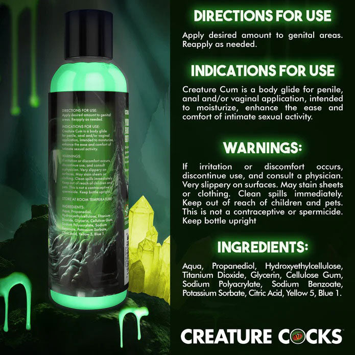 Creature Cum Water-Based Lubricant 8oz by XR Brands from LoveMart Co.