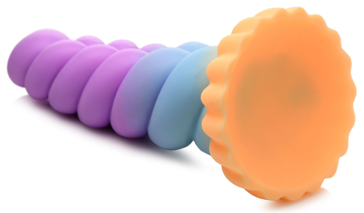 Mystique Silicone Unicorn Dildo by XR Brands from LoveMart Co.