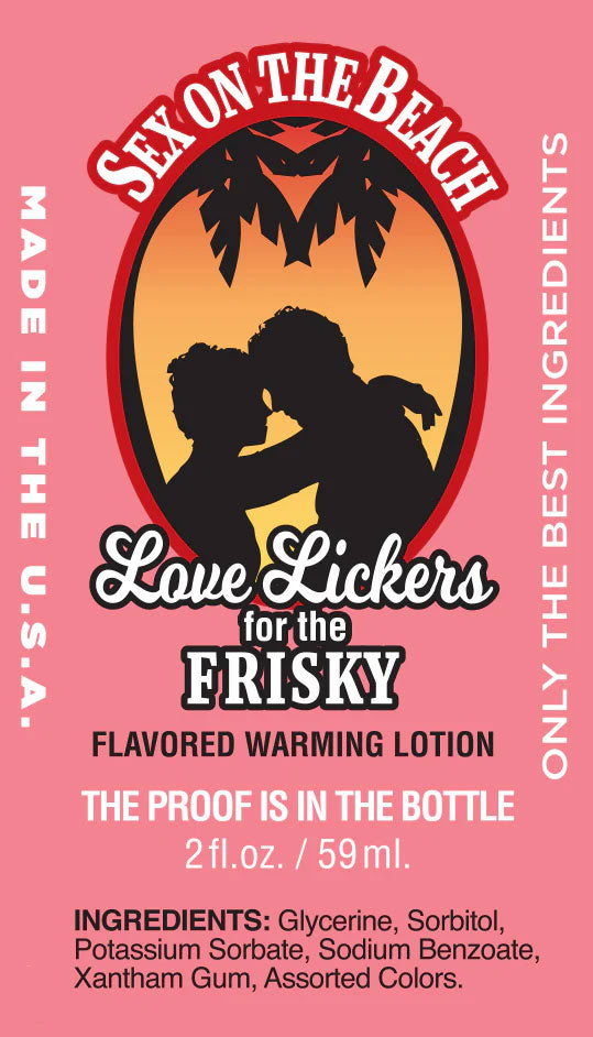 Love Lickers Massage Oil - Virgin Strawberry - 1.76 Fl. Oz. by Little Genie from LoveMart Co.