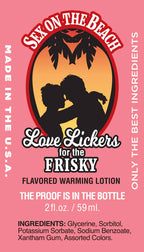 Love Lickers Massage Oil - Virgin Strawberry - 1.76 Fl. Oz. by Little Genie from LoveMart Co.