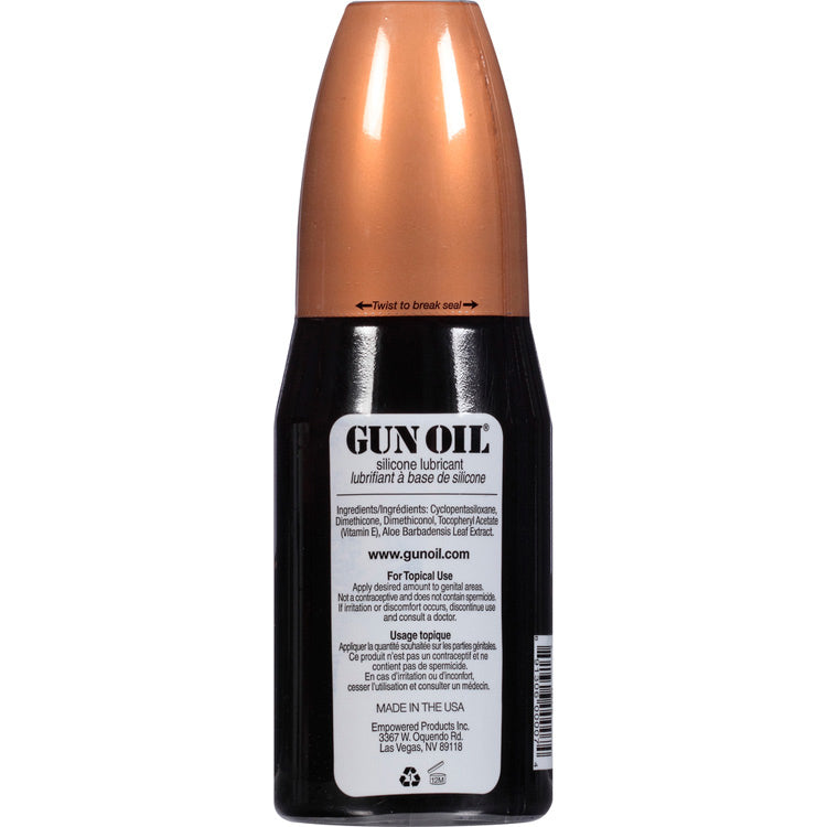Gun Oil Silicone Lubricant - 8 Oz. by Gun Oil Pink Lubricant from LoveMart Co.
