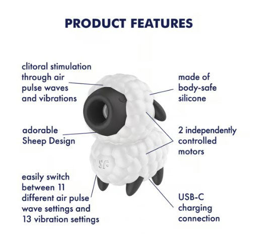 Dreamy Sheep by Satisfyer from LoveMart Co.