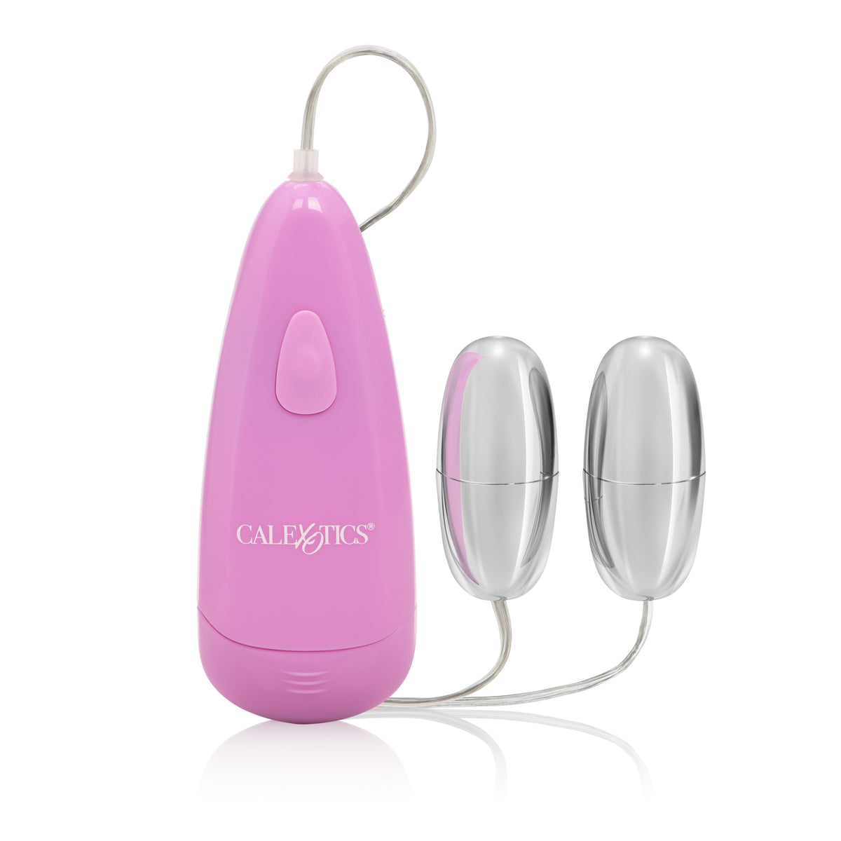 Pocket Exotics Waterproof Double Silver Bullets by CalExotics from LoveMart Co.