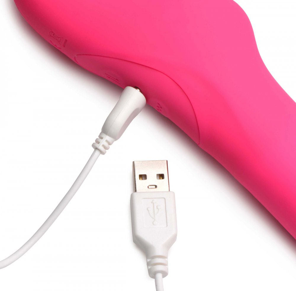 Mighty-Thrust Thrusting and Vibrating Strapless Strap-on With Remote by XR Brands from LoveMart Co.