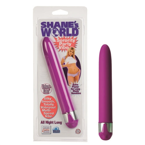 Shanes World Sorority Party Vibe All Night Long - Purple by CalExotics from LoveMart Co.