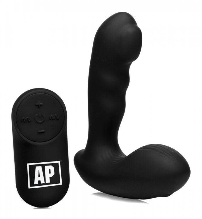 7x P-Milker Silicone Prostate Stimulator With Milking Bead by XR Brands from LoveMart Co.