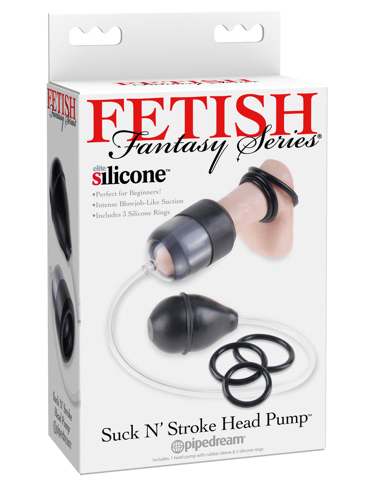 Fetish Fantasy Series - Suck N Stroke Head Pump by Pipedream from LoveMart Co.