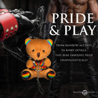 Pride Bear Keychain by XR Brands from LoveMart Co.