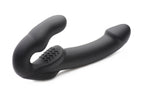 Evoke Rechargeable Vibrating Silicone Strapless Strap on by XR Brands from LoveMart Co.