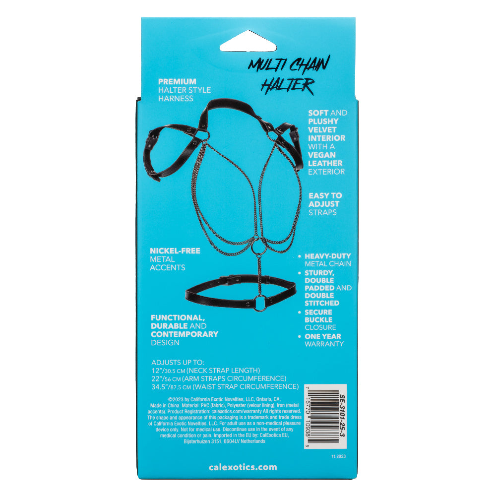 Euphoria Collection Multi Chain Halter by CalExotics from LoveMart Co.