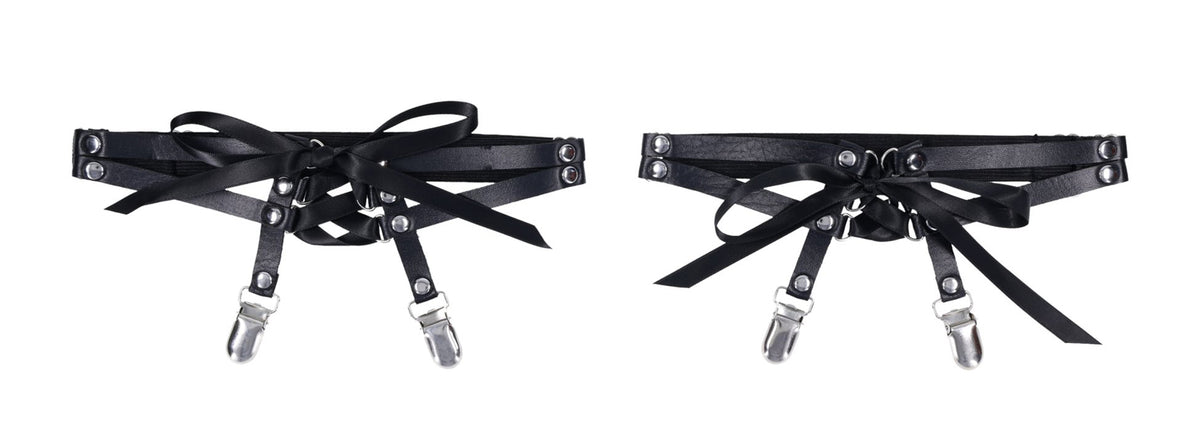 Laced Up Garters by Sportsheets from LoveMart Co.