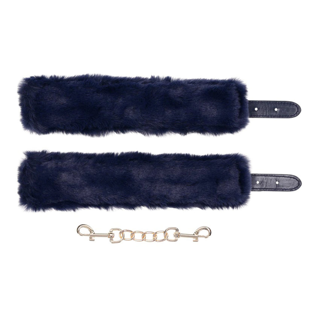 Cougar Fur Handcuffs by Sportsheets from LoveMart Co.