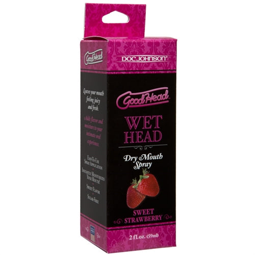Good Head Wet Head 2 Oz - Sweet Strawberry by Doc Johnson from LoveMart Co.