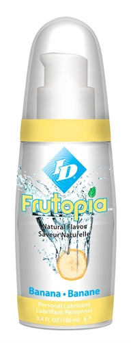 ID Frutopia Natural Flavor Banana 3.4 Oz by ID - Lubricants from LoveMart Co.