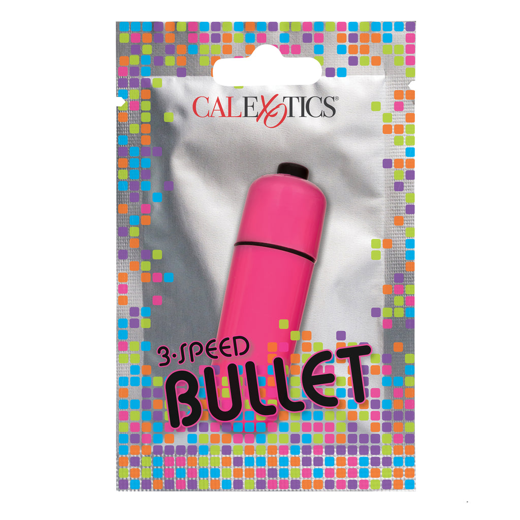 Foil Pack 3-Speed Bullet by CalExotics from LoveMart Co.