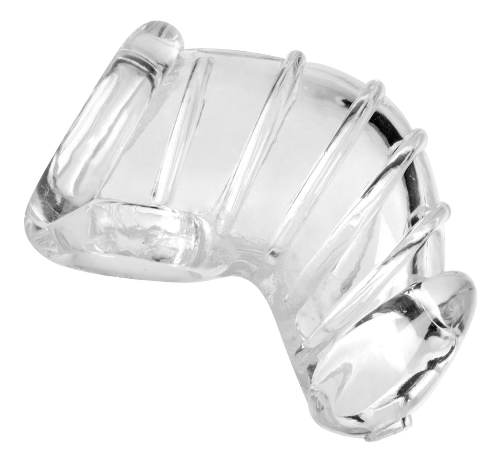 Detained Soft Body Chastity Cage by XR Brands from LoveMart Co.
