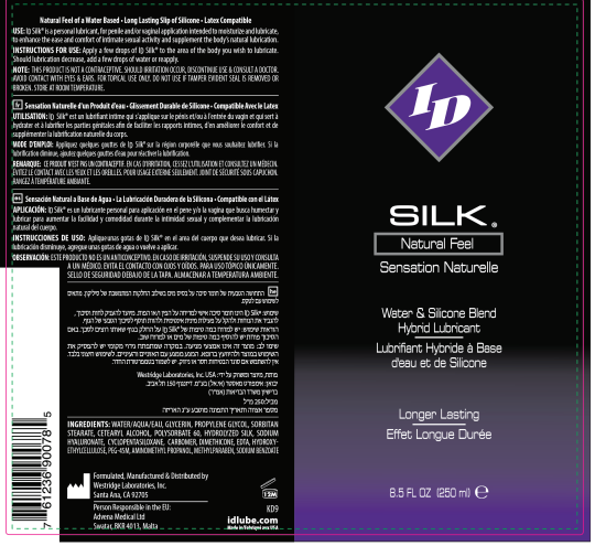 ID Silk Silicone and Water Blend Lubricant 8.5 Oz by ID - Lubricants from LoveMart Co.