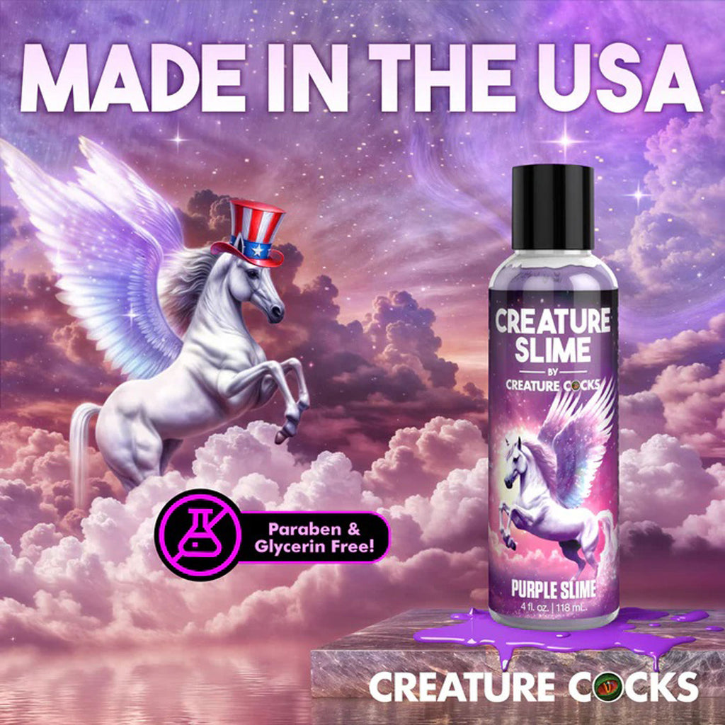 4oz Creature Slime Slime Water-Based - Lubricant by XR Brands from LoveMart Co.