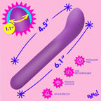 G-Spot Flexible Silicone Vibrator by XR Brands from LoveMart Co.
