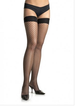 Spandex Industrial Net Thigh Highs by Leg Avenue from LoveMart Co.