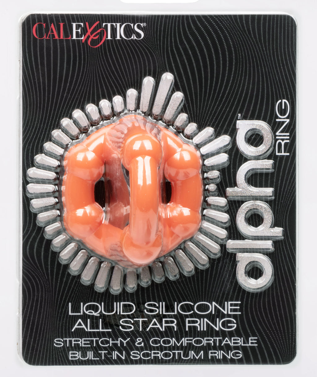 Alpha Liquid Silicone All Star Ring by CalExotics from LoveMart Co.