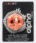 Alpha Liquid Silicone All Star Ring by CalExotics from LoveMart Co.