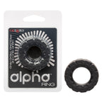 Alpha Liquid Silicone Prolong Tread Ring by CalExotics from LoveMart Co.