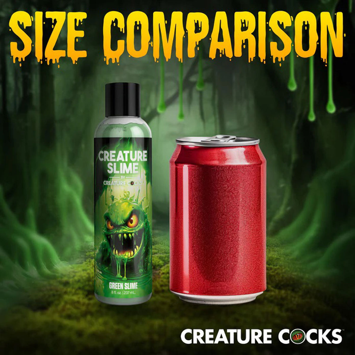 8oz Creature Slime Slime Water-Based - Lubricant by XR Brands from LoveMart Co.