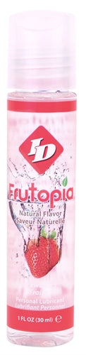 ID Frutopia Natural Flavor - Strawberry 1 Oz by ID - Lubricants from LoveMart Co.