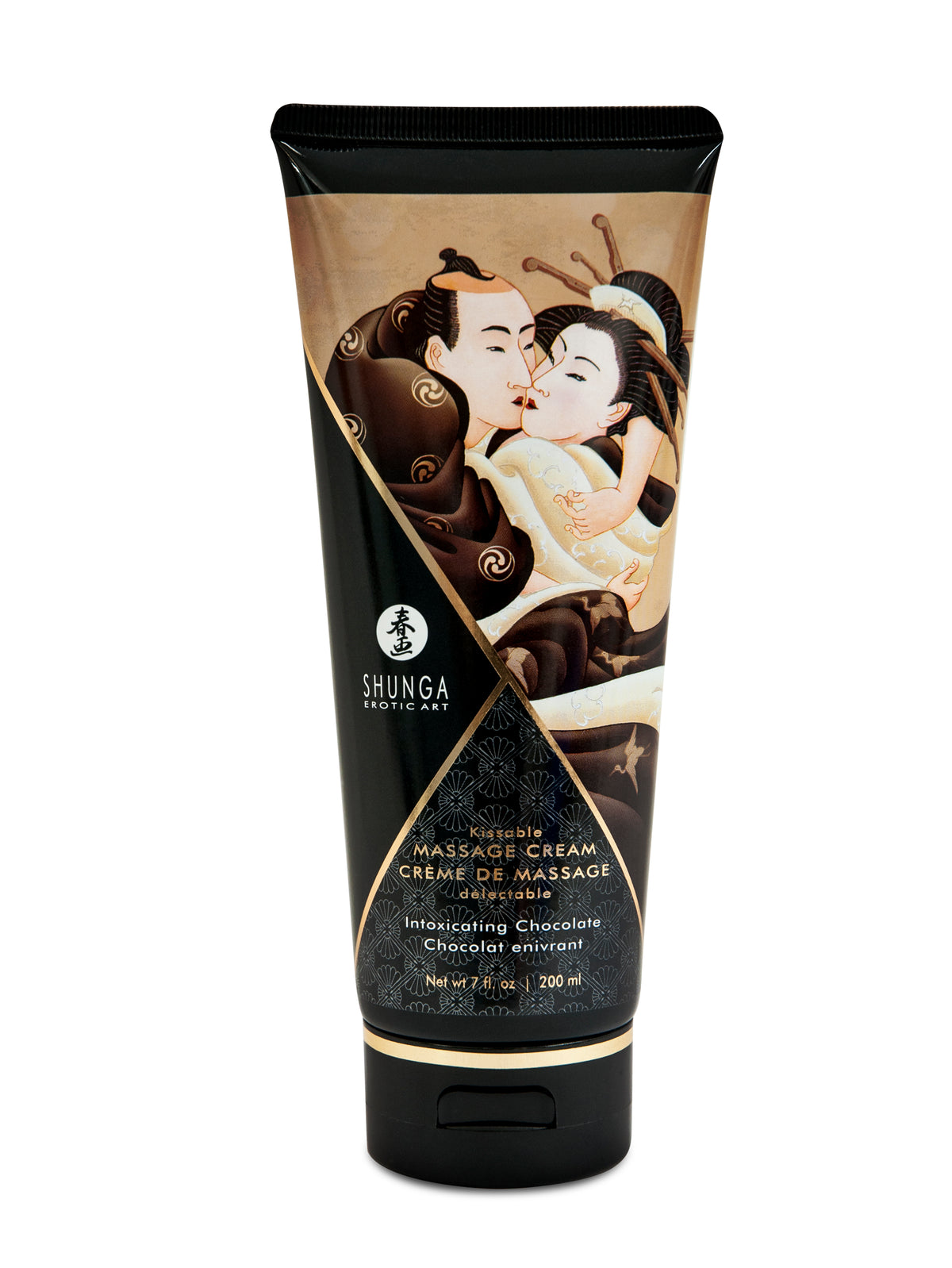 Kissable Massage - Intoxicating Chocolate - 7 Fl. Oz. / 200 ml by Shunga from LoveMart Co.