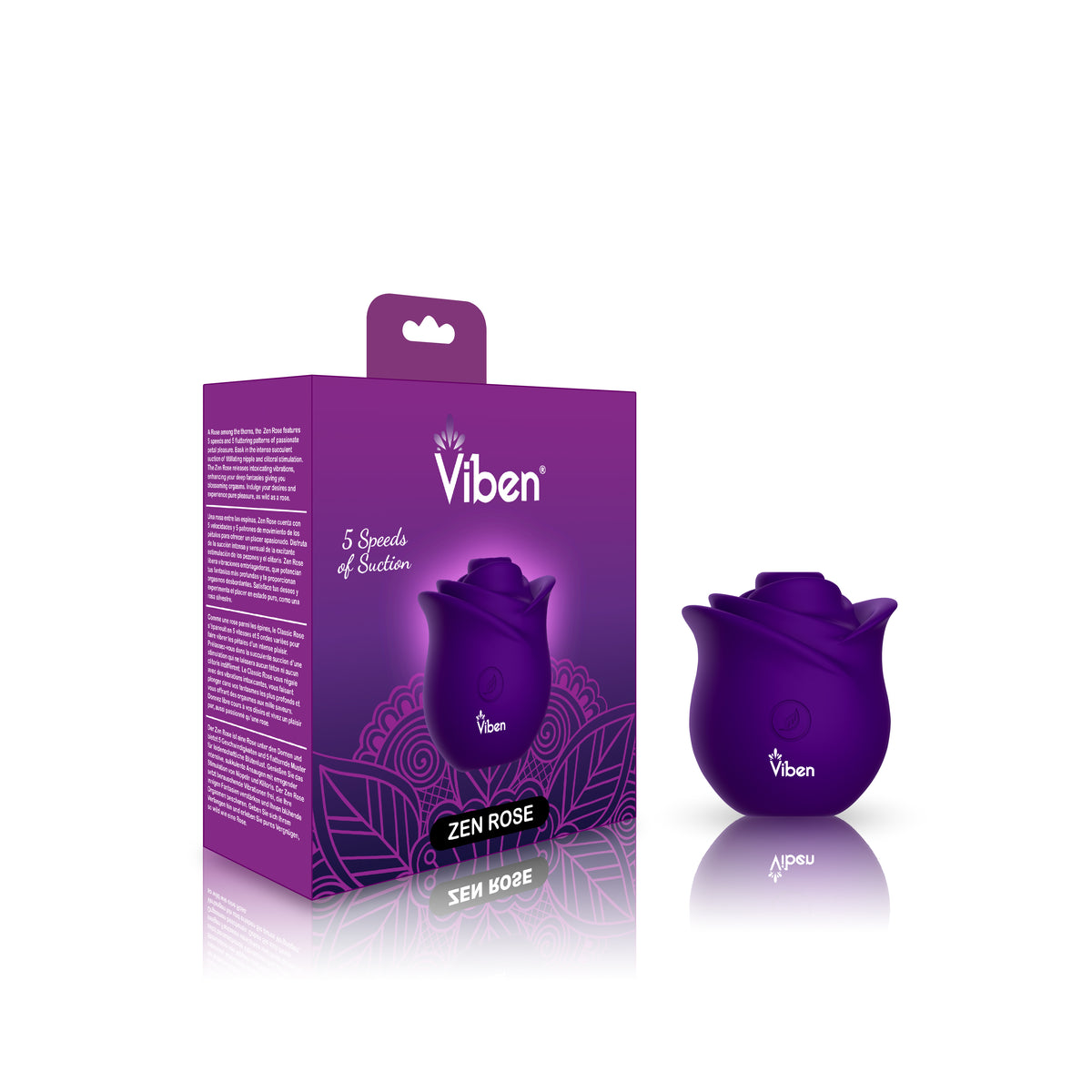 Zen Rose - Violet by Viben from LoveMart Co.