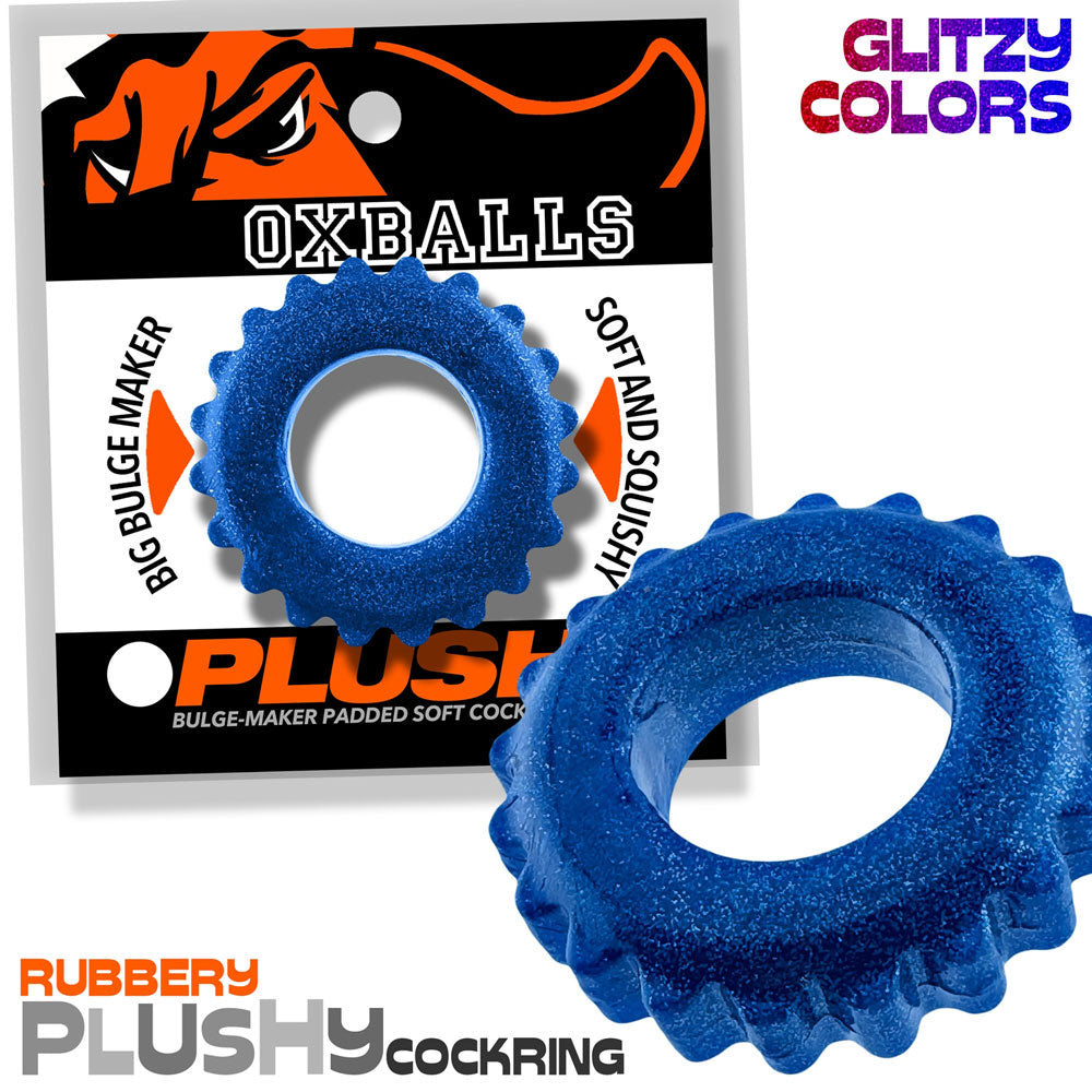 Plushy Single Ring - Fire by Oxballs from LoveMart Co.