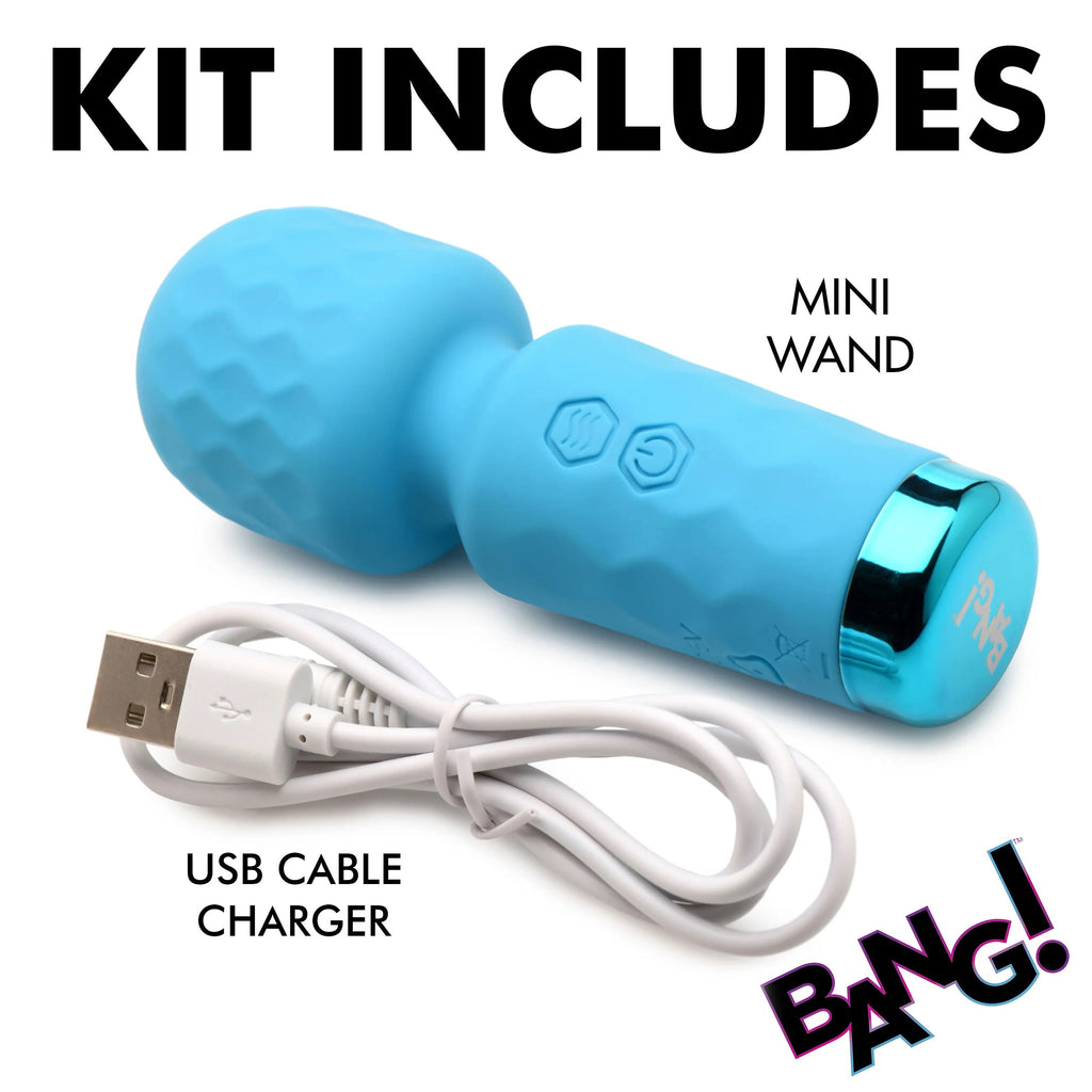 10x Mini Silicone Wand by XR Brands from LoveMart Co.