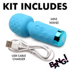 10x Mini Silicone Wand by XR Brands from LoveMart Co.