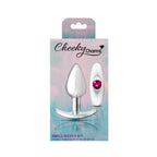 Silver Anchor Buttplug Kit - Clear Iridescent/ by Viben from LoveMart Co.