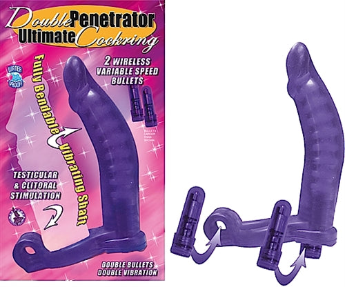 Double Penetrator Ultimate Cockring by Nasstoys from LoveMart Co.