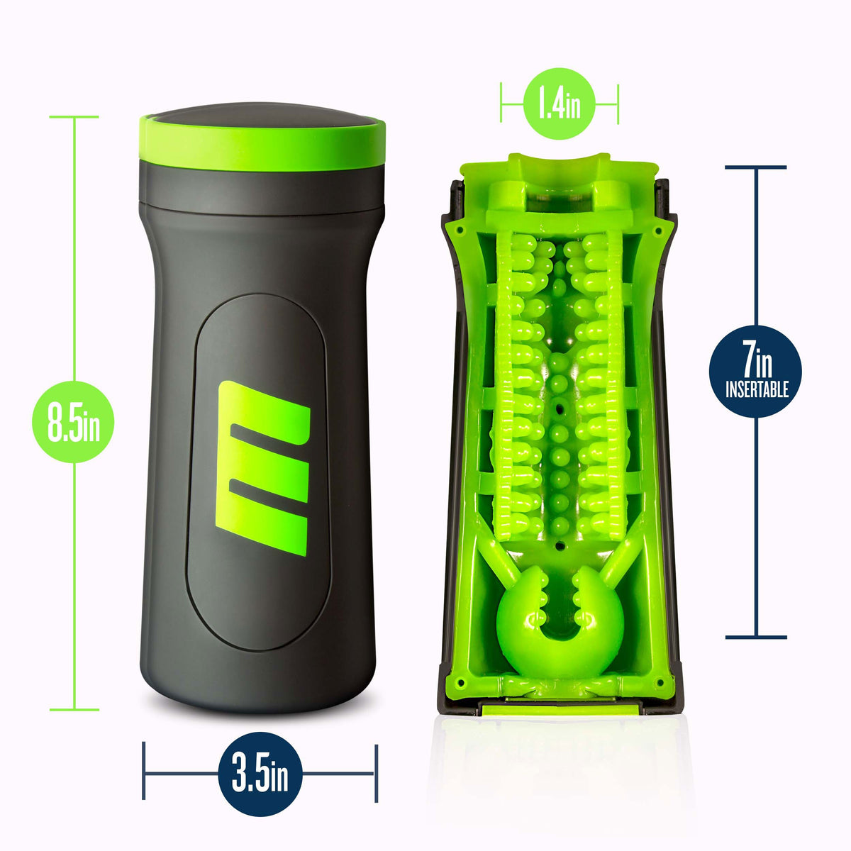 M for Men - M2 - Male Masturbator Cup by Blush from LoveMart Co.
