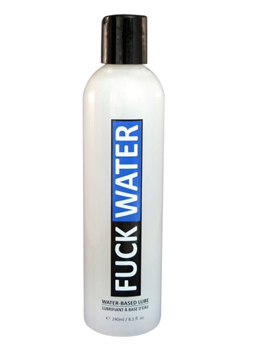 Fuck Water Water-Based Lubricant - 8 Fl. Oz. by Fuck Water from LoveMart Co.