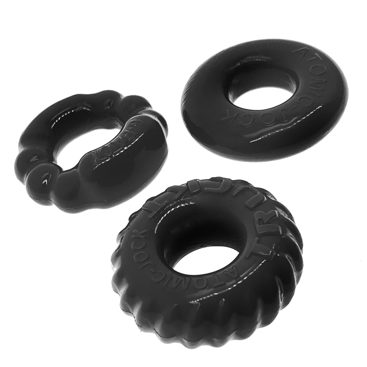 Bonemaker 3-Pack Boner Rings by Oxballs from LoveMart Co.