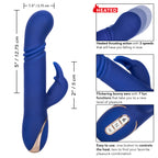 Jack Rabbit Signature Heated Silicone Thrusting G Rabbit by CalExotics from LoveMart Co.