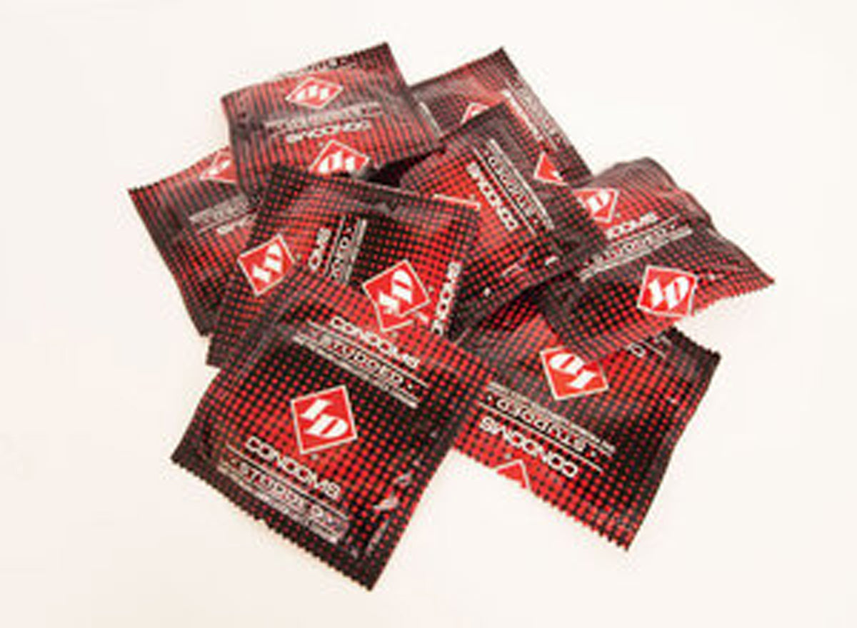 Studded Condom Bag of 144 Pcs by ID - Lubricants from LoveMart Co.